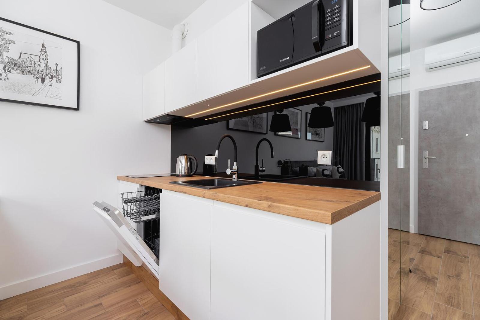 Apartment With A Balcony And Ac - Rajska 3 Street Krakow